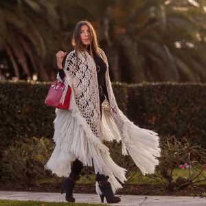 Mantón inLove blanco